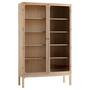 &Tradition Trace Double Cabinet SC88 B: 120 cm , Eiche Natur