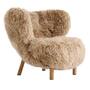&Tradition Sessel 'Little Petra VB1' Eiche geölt, Honey - Sheepskin