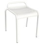 Fermob Luxembourg Hocker Weiss 01