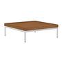 Houe Level / Level 2 Table Muted White 43, B: 81 cm / T: 81 cm