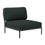Houe Level Chair Dark Grey 51, Alpine 44 - Sunbrella Heritage