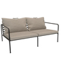 Houe Sofamodul 'Avon' Schwarz 12, Ash 92 - Sunbrella Heritage