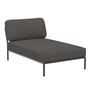 Houe Level Chaiselongue Dark Grey 51, Dunkelgrau 98 - Sunbrella Basic