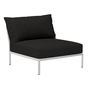 Houe Level 2 Chair Muted White 43, Char 68 - Sunbrella Heritage