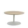 Muuto Soft Coffee Table Eiche geölt / Grau, Ø: 75 cm