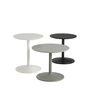 Muuto Soft Side Table Nanolaminat Schwarz / Schwarz, Ø: 48 cm / H: 48 cm