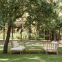 Skagerak by Fritz Hansen Tradition Lounge Table Teakholz unbehandelt, H: 40.5 cm