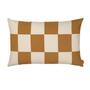 Ferm Living Fold Patchwork Cushion B: 60 cm / H: 40 cm, Sugar Kelp
