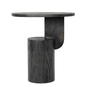 Ferm Living Insert Side Table Eschenholz schwarz gebeizt
