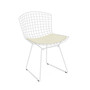 Knoll International Outdoor Stuhl 'International Bertoia' von Knoll Weiss