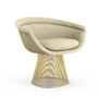 Knoll International Gold Lounge Chair 'Platner' Von Knoll International  Circa Ivory