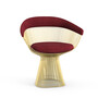 Knoll International Gold Armchair Platner Von Knoll International  Circa Bordeaux