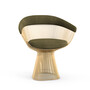 Knoll International Gold Armchair Platner Von Knoll International  Circa Olive