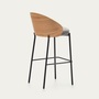 Eamy Barhocker H 77cm von Kave Home im 2er Set