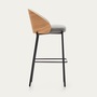 Eamy Barhocker H 77cm von Kave Home im 2er Set