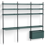 HAY Regalsystem Combination 23 - 3 Coloumns Pier von Hay PS Blue , Black