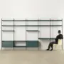 Regalsystem Combination 23 - 3 Coloumns Pier von Hay