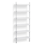 HAY Regalsystem Combination 101 - 1 Coloumns Pier von Hay PS White , Clear