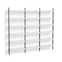 HAY Regalsystem Combination 103 - 3 Coloumn Pier von Hay PS White , Black