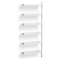 HAY Regalsystem Combination 100 - Add On Pier von Hay PS White , Clear
