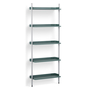 HAY Regalsystem Combination 111 - 1 Coloumn Pier von Hay PS Blue , Clear