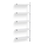 HAY Regalsystem Combination 110 - Add on Pier von Hay White, Clear anodized aluminium