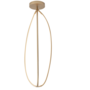 Artemide Deckenleuchte Arrival C von Artemide Gold, H: 130 cm