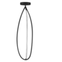 Artemide Deckenleuchte Arrival C von Artemide Black, H: 130 cm