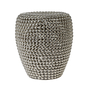 Pols Potten Stool Dot von Pols Potten Silber