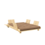 Karup Design Schlafsofa Social Sofa Bed von Karup Design  4 Pcs, Mocha
