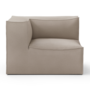 Ferm Living Catena Connecting Corner W: 108 cm / D: 108 cm , Natural - Cotton Linen