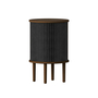 Umage Side Table Audacious von Umage Charcoal,  Dark oak