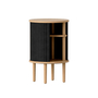 Umage Side Table Audacious von Umage Charcoal,  Oak