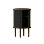 Umage Side Table Audacious von Umage Charcoal,  Dark oak