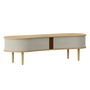 Umage TV Bank Audacious von Umage White sands,  Oak