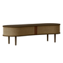 Umage TV Bank Audacious von Umage Sugar brown,  Dark oak