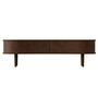 Umage TV Bank Audacious von Umage Hazelnut,  Dark oak