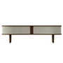 Umage TV Bank Audacious von Umage White sands,  Dark oak