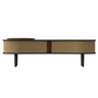 Umage TV Bank Audacious von Umage Sugar brown,  Black oak