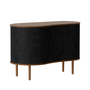 Umage Kommode Audacious von Umage Charcoal,  Dark oak