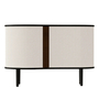 Umage Kommode Audacious von Umage White sands,  Black oak
