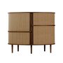 Umage Highboard Audacious von Umage  Dark oak, Sugar Brown