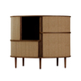 Umage Highboard Audacious von Umage  Dark oak, Sugar Brown