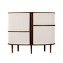 Umage Highboard Audacious von Umage  Dark oak, White Sands