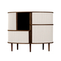 Umage Highboard Audacious von Umage  Dark oak, White Sands