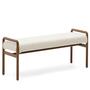 Kave Home Sitzbank Macaret von Kave Home Beige, Brown