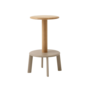 &Tradition Massif AV39 & AV40 Ø: 40 cm / H: 65 cm, Oak / Grey Beige