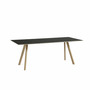 HAY Tisch CPH 30 Monochrom von Hay W: 90 cm / L: 250 cm , Walnut lacquered