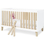 Pinolino Kinderbett Lumi Von Pinolino  Weiss / Eiche