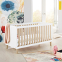 Pinolino Kinderbett Lumi Von Pinolino  Weiss / Eiche